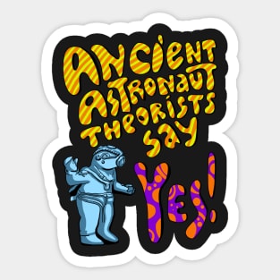 Ancient Aliens, Ancient astronaut Sticker